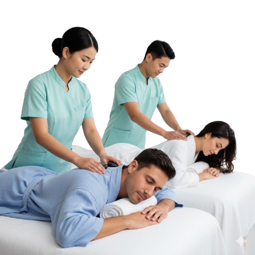 2 massagens relaxantes no spa do hotel